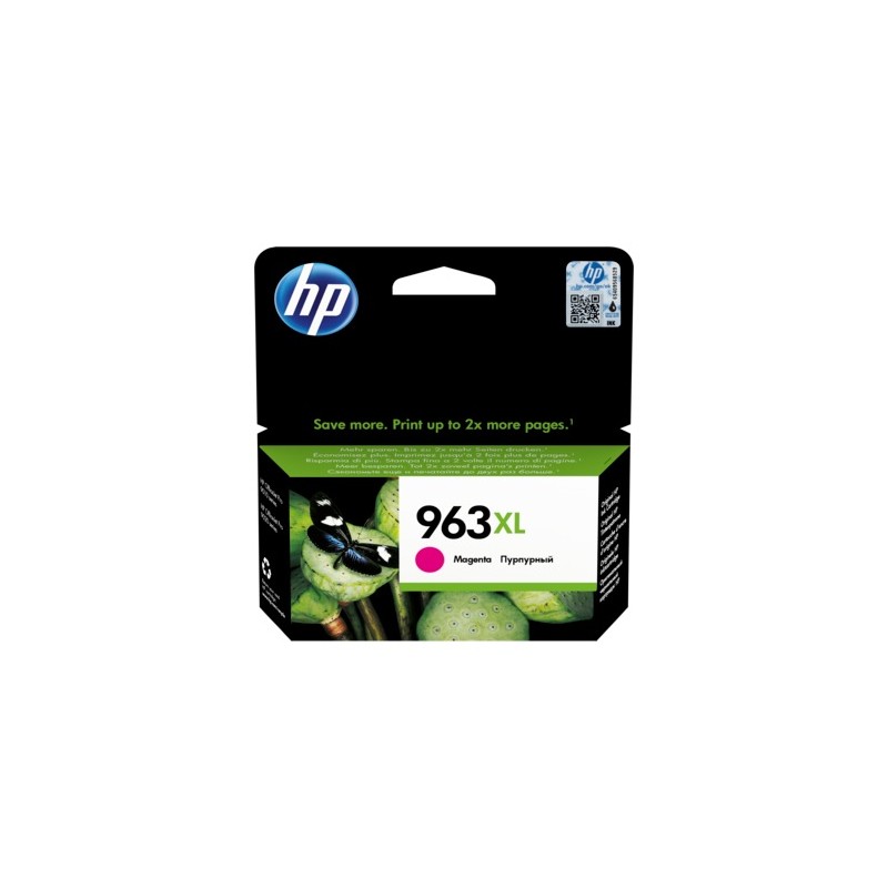 Cartus Cerneala Original HP Magenta, nr.963XL, pentru OfficeJet Pro 9010|9013|9014|9020|9023, 1.6K, (timbru verde 0.15 lei), "3J