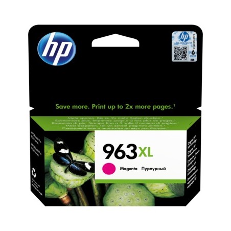 Cartus Cerneala Original HP Magenta, nr.963XL, pentru OfficeJet Pro 9010|9013|9014|9020|9023, 1.6K, (timbru verde 0.15 lei), "3J