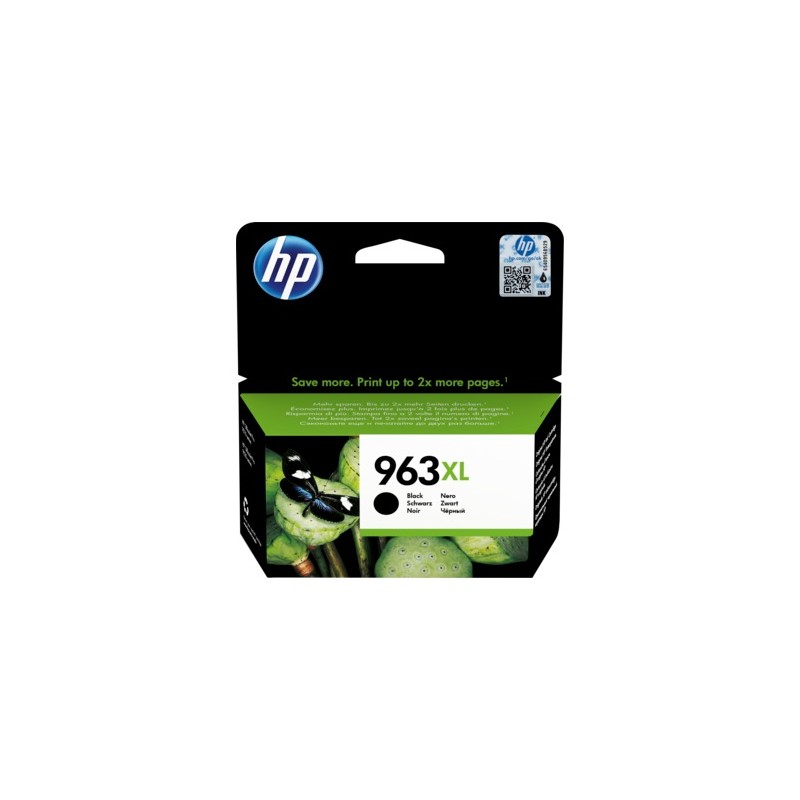 Cartus Cerneala Original HP Black, nr.963XL, pentru OfficeJet Pro 9010|9013|9014|9020|9023, 2K, (timbru verde 0.15 lei), "3JA30A