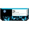 Cartus Cerneala Original HP Matte Black, nr.726, pentru Designjet T1200|T1200|T2300, 300ml, (timbru verde 0.15 lei), "CH575A"