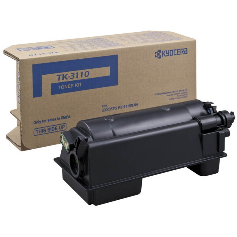 Toner Original Kyocera Black, TK-3110, pentru FS-4100|FS-4200|FS-4300, 3.5K, (timbru verde 1.2 lei) , "TK-3110"