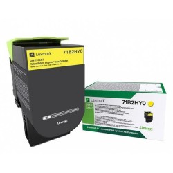 Toner Original Lexmark Yellow, 71B2HY0, pentru CX 417|CX 517|CS 417|CS 517 , 3.5K, (timbru verde 1.2 lei) , "71B2HY0"