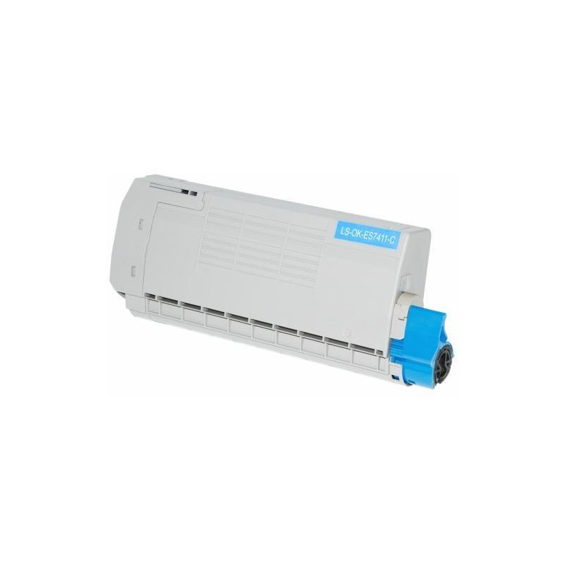 Toner Original OKI Cyan, 44318619, pentru ES7411, 10K, (timbru verde 1.2 lei) , "44318619"