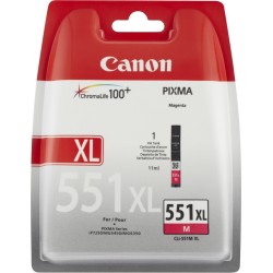 Cartus Cerneala Original Canon Magenta, CLI-551XLM, pentru Pixma IP-7250|8750|IX-6850|MG-5450|5550|5650|6350|6450|6650|7150|7550