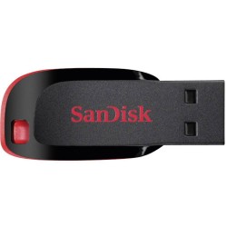 MEMORIE USB 2.0 SANDISK 128 GB, clasica, carcasa plastic, negru, "SDCZ50-128G-B35" (timbru verde 0.03 lei)
