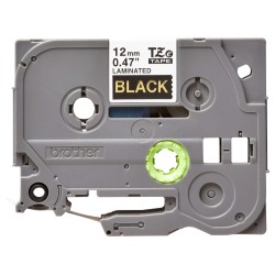 Banda Laminata Original Brother Gold on Black, TZE334, pentru H105WB|PT-E110VP|D400|D450|D600VP|E300VP|E550WVP|H110|H500|P700|P7