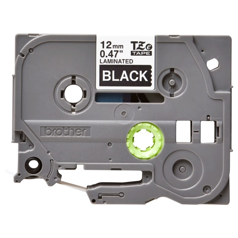 Banda Laminata Original Brother White on Black, TZE335, pentru H105WB|PT-E110VP|D400|D450|D600VP|E300VP|E550WVP|H110|H500|P700|P