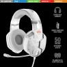 CASTI Trust, "GXT 322W Carus", cu fir, gaming, utilizare multimedia, smartphone, microfon pe brat, conectare prin Jack 3.5 mm, J