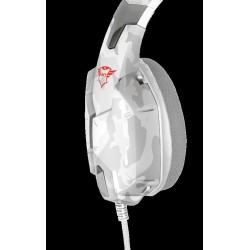 CASTI Trust, "GXT 322W Carus", cu fir, gaming, utilizare multimedia, smartphone, microfon pe brat, conectare prin Jack 3.5 mm, J