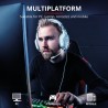 CASTI Trust, "GXT 322W Carus", cu fir, gaming, utilizare multimedia, smartphone, microfon pe brat, conectare prin Jack 3.5 mm, J