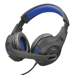 CASTI Trust, "GXT 307B Ravu", cu fir, gaming, utilizare multimedia, smartphone, microfon pe brat, conectare prin Jack 3.5 mm, ne