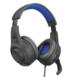 CASTI Trust, "GXT 307B Ravu", cu fir, gaming, utilizare multimedia, smartphone, microfon pe brat, conectare prin Jack 3.5 mm, ne