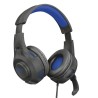 CASTI Trust, "GXT 307B Ravu", cu fir, gaming, utilizare multimedia, smartphone, microfon pe brat, conectare prin Jack 3.5 mm, ne