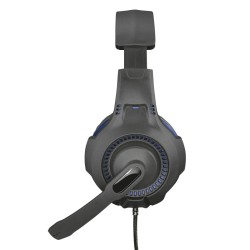 CASTI Trust, "GXT 307B Ravu", cu fir, gaming, utilizare multimedia, smartphone, microfon pe brat, conectare prin Jack 3.5 mm, ne