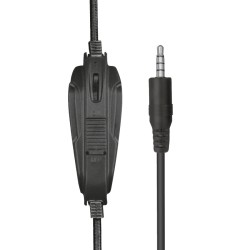 CASTI Trust, "GXT 307B Ravu", cu fir, gaming, utilizare multimedia, smartphone, microfon pe brat, conectare prin Jack 3.5 mm, ne