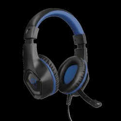 CASTI Trust, "GXT 404B Rana", cu fir, utilizare multimedia, microfon pe brat, conectare prin Jack 3.5 mm, negru, "TR-23309", (ti