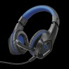 CASTI Trust, "GXT 404B Rana", cu fir, utilizare multimedia, microfon pe brat, conectare prin Jack 3.5 mm, negru, "TR-23309", (ti