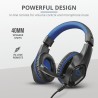 CASTI Trust, "GXT 404B Rana", cu fir, utilizare multimedia, microfon pe brat, conectare prin Jack 3.5 mm, negru, "TR-23309", (ti