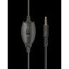 CASTI Trust, "GXT 404B Rana", cu fir, utilizare multimedia, microfon pe brat, conectare prin Jack 3.5 mm, negru, "TR-23309", (ti