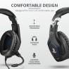 CASTI Trust, "GXT 488 Forze PS4", cu fir, gaming, utilizare multimedia, smartphone, microfon pe brat, conectare prin Jack 3.5 mm