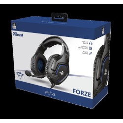 CASTI Trust, "GXT 488 Forze PS4", cu fir, gaming, utilizare multimedia, smartphone, microfon pe brat, conectare prin Jack 3.5 mm