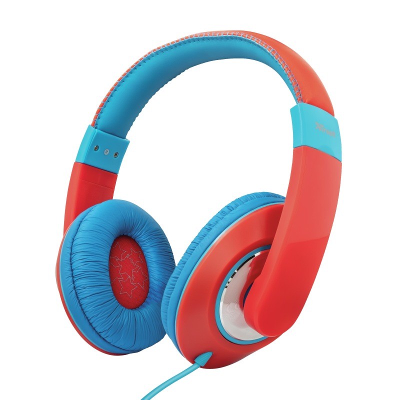 CASTI Trust, "Sonin Kids", cu fir, standard, utilizare multimedia, MP3, smartphone (doar audio), microfon nu, conectare prin Jac