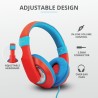 CASTI Trust, "Sonin Kids", cu fir, standard, utilizare multimedia, MP3, smartphone (doar audio), microfon nu, conectare prin Jac