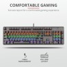 TASTATURA TRUST- gaming, "GXT 865 Astra", cu fir, 104 taste, format standard , mecanica, switch GXT-Red, USB, negru, "TR-22630" 