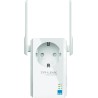 RANGE EXTENDER TP-LINK wireless  300mbps, 1 port 10/100Mbps, 2 antene externe, 2.4GHz, + extra priza "TL-WA860RE" (timbru verde 