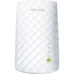RANGE EXTENDER TP-LINK wireless  750Mbps, 1 port 10/100Mbps, 3 antene interne, dual band AC750, 2.4GHz &amp; 5GHz "RE200" (timbr