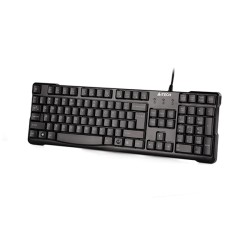 TASTATURA A4TECH, "KR750", cu fir, 105 taste format standard , USB, negru, "KR-750-USB" 45504985 (timbru verde 0.8 lei)