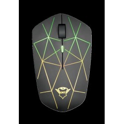 MOUSE TRUST, "GXT 117 Strike", gaming, wireless, 2.4GHz, optic, 1400 dpi, butoane/scroll 6/1, iluminare, buton selectare viteza,