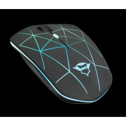 MOUSE TRUST, "GXT 117 Strike", gaming, wireless, 2.4GHz, optic, 1400 dpi, butoane/scroll 6/1, iluminare, buton selectare viteza,