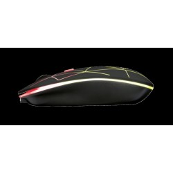 MOUSE TRUST, "GXT 117 Strike", gaming, wireless, 2.4GHz, optic, 1400 dpi, butoane/scroll 6/1, iluminare, buton selectare viteza,