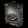 MOUSE TRUST, "GXT 117 Strike", gaming, wireless, 2.4GHz, optic, 1400 dpi, butoane/scroll 6/1, iluminare, buton selectare viteza,