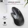 MOUSE TRUST, "Verro Ergonomic", PC sau NB, wireless, 2.4GHz, optic, 1600 dpi, butoane/scroll 6/1, buton selectare viteza, negru,