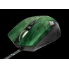MOUSE TRUST, "GXT 781 Rixa Camo", gaming, cu fir, USB, optic, 3200 dpi, butoane/scroll 5/1, iluminare, butoane programabile, pad