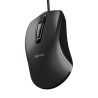 MOUSE TRUST, "Carve", PC sau NB, cu fir, USB, optic, 1200 dpi, butoane/scroll 3/1, , negru, "TR-23733" (timbru verde 0.18 lei)