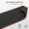 Mouse PAD TRUST, "GXT 764 GlideFlex", gaming , cu led, cauciuc si material textil, 930 x 300 x 3 mm, negru, "TR-23395"
