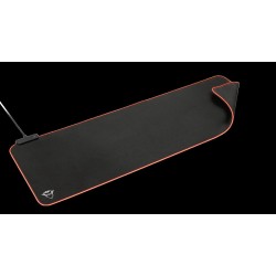 Mouse PAD TRUST, "GXT 764 GlideFlex", gaming , cu led, cauciuc si material textil, 930 x 300 x 3 mm, negru, "TR-23395"