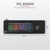 Mouse PAD TRUST, "GXT 764 GlideFlex", gaming , cu led, cauciuc si material textil, 930 x 300 x 3 mm, negru, "TR-23395"