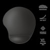 Mouse PAD TRUST, "Bigfoot XL ", cu gel, cauciuc si material textil, 295 x 255 x 19 mm, negru, "TR-23728"