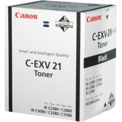 Toner Original Canon Black, EXV21BK, pentru IR C2380I|IR C2880|IR C2880I|IR C3080|IR C3080I|IR C3380|IR C3380I|IR C3580|IR C3580