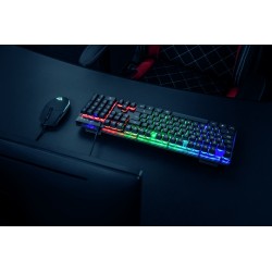Kit TASTATURA si Mouse TRUST - gaming, "GXT 838 Azor", cu fir, 104 taste, format standard, switch , USB, negru, "TR-23289" (timb
