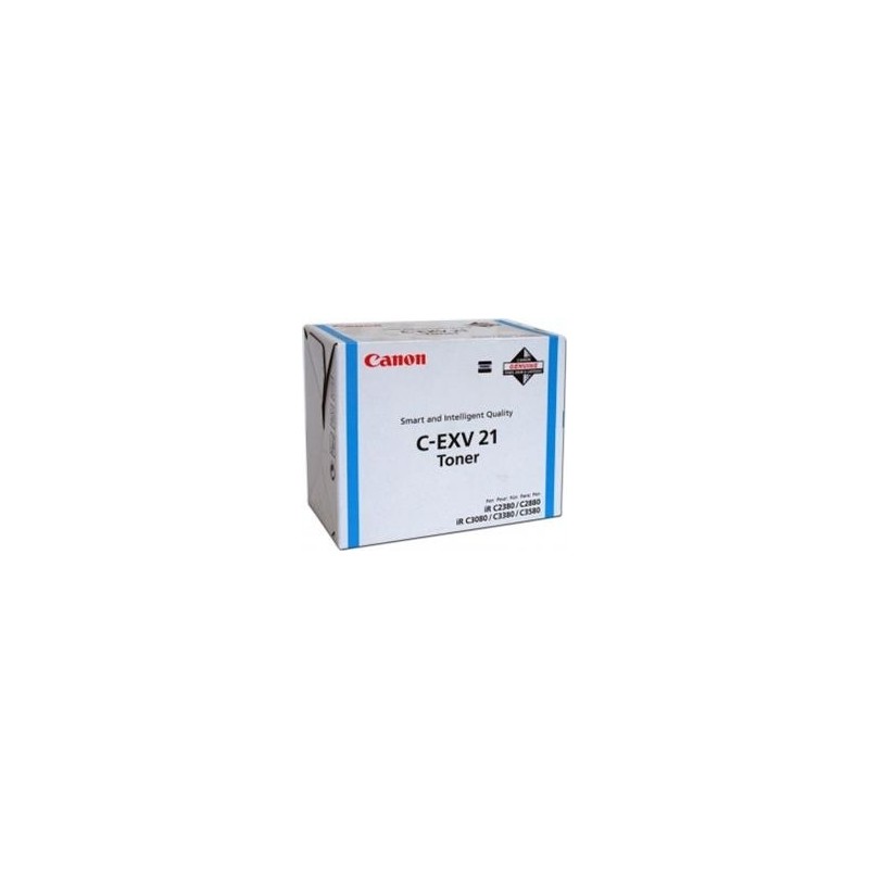 Toner Original Canon Cyan, EXV21C, pentru IR C2380I|IR C2880|IR C2880I|IR C3080|IR C3080I|IR C3380|IR C3380I|IR C3580|IR C3580, 