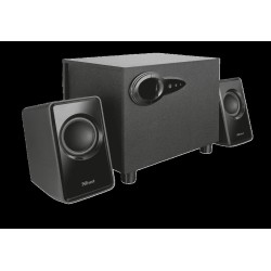 BOXE TRUST, "Avora",, 2.1, RMS:  9 W negru, "TR-20442"  (timbru verde 2.00 lei)