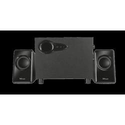 BOXE TRUST, "Avora",, 2.1, RMS:  9 W negru, "TR-20442"  (timbru verde 2.00 lei)