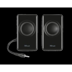 BOXE TRUST, "Avora",, 2.1, RMS:  9 W negru, "TR-20442"  (timbru verde 2.00 lei)
