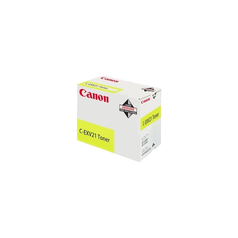 Toner Original Canon Yellow, EXV21Y, pentru IR C2380I|IR C2880|IR C2880I|IR C3080|IR C3080I|IR C3380|IR C3380I|IR C3580|IR C3580