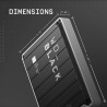 HDD extern WD 5 TB, Black P10, 2.5 inch, USB 3.2, negru, "WDBA5G0050BBK-WESN" (timbru verde 0.8 lei)